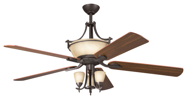 Kichler 300011oz 60 Inch Olympia Fan Traditional Ceiling Fans Kichler 300011oz 60 Inch Olympia Fan