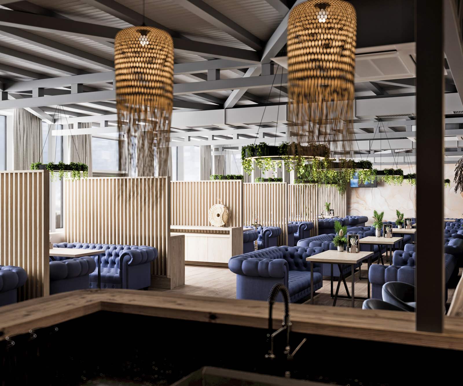 Реконструкция кальянной в Москве