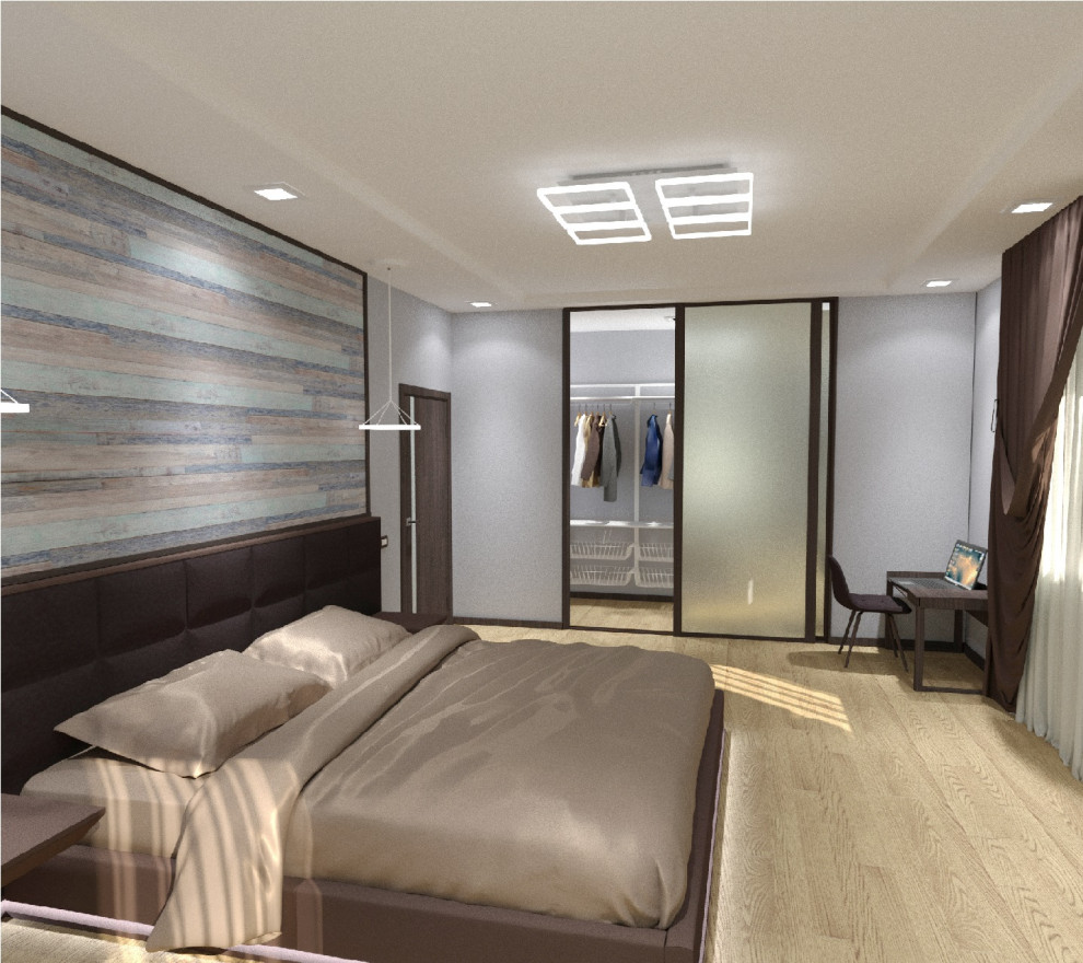 Коттедж для семейной пары с упором на экологичность.