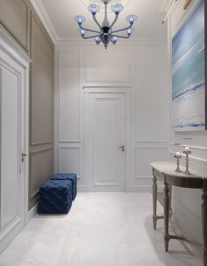 Проект квартиры в стиле неоклассика