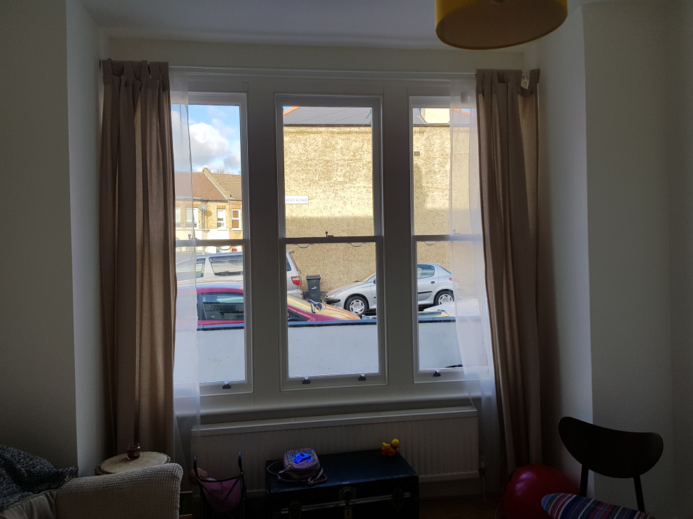 Replacing original features to period property + new timber sash windows