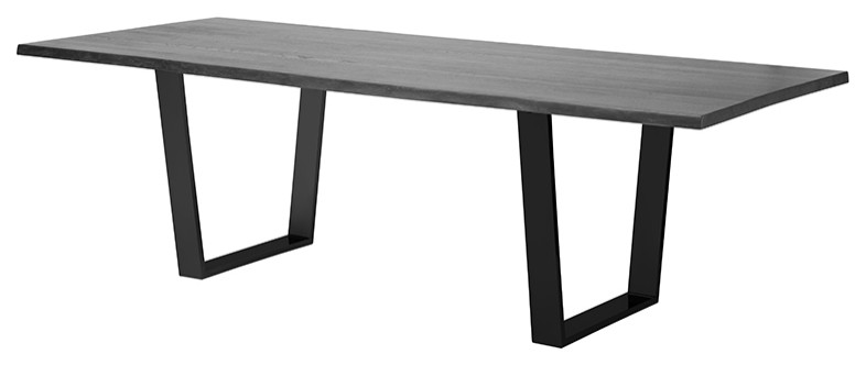 Versailles Oxidized Grey Wood Dining Table, HGSX202