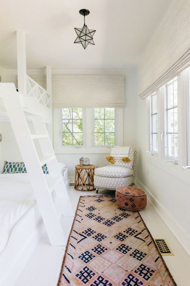 Leo Cottage - Beach style home design photo in Denver