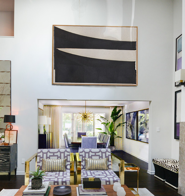 THE POWER OF OVERSIZED ART classique-chic-salon