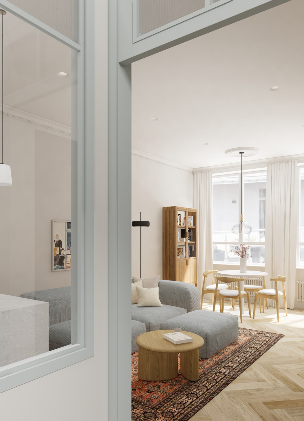 Квартира в ЖК "Эталон на Неве", 58 кв.м.