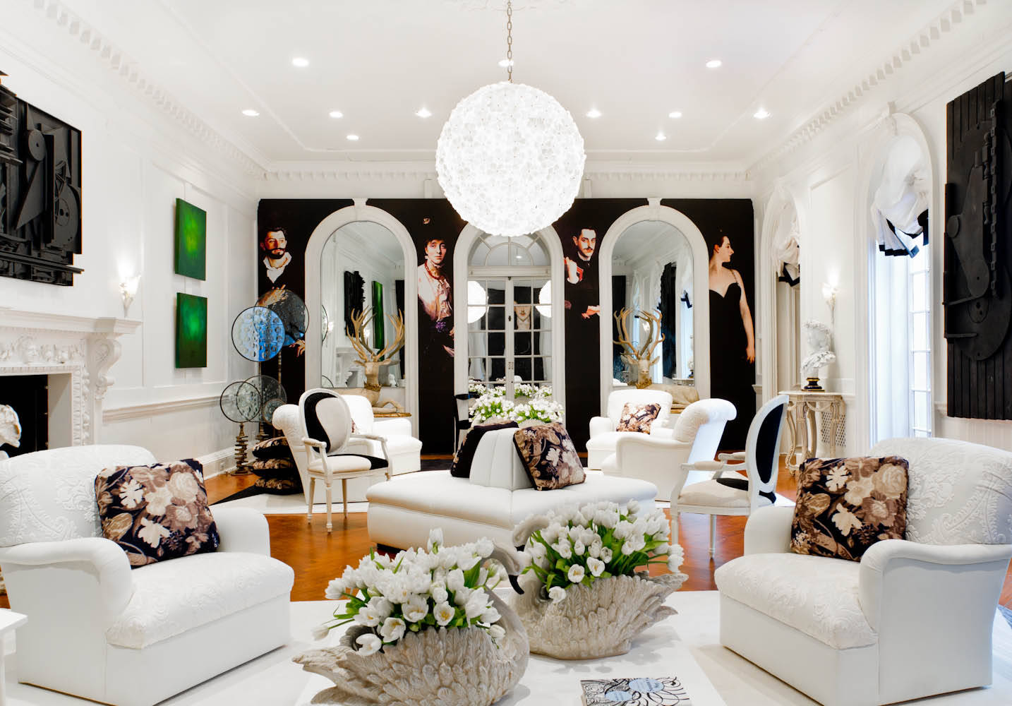 Immersion dans l'intérieur d'une fashionista