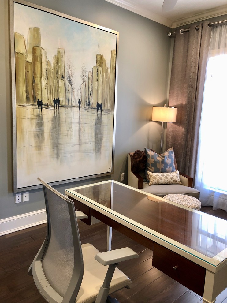 Inspiration for a transitional home design remodel in Jackson