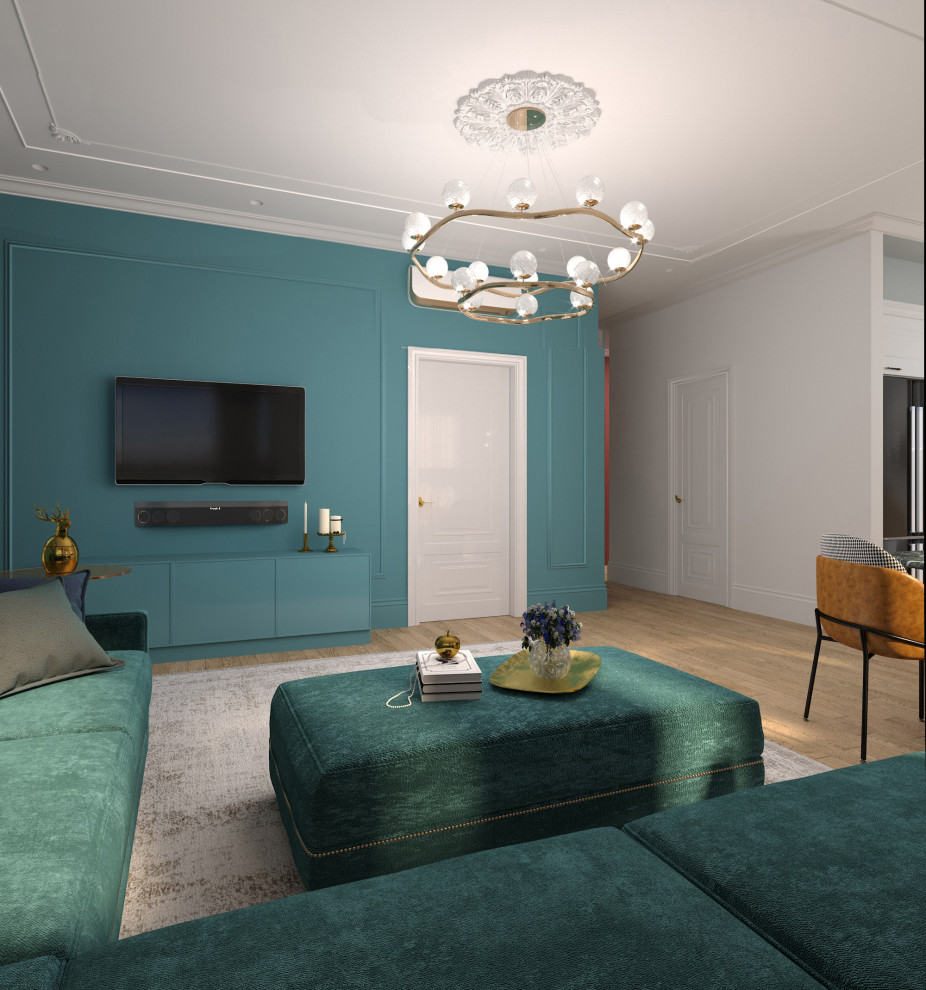 Трёхкомнатная квартира  101 м.кв.