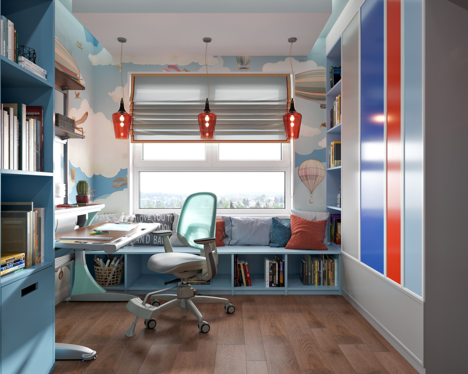 Ягодно-кобальтовый смузи