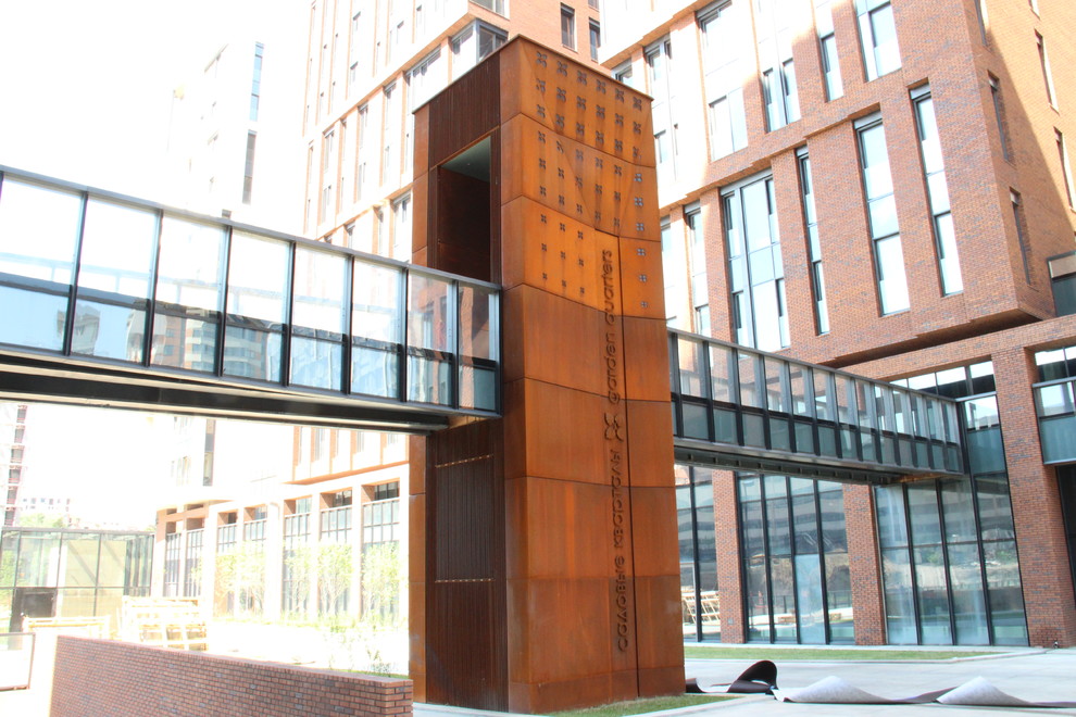 изделия из легированной стали Cor-ten