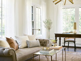 Transitional Living Room by AZL interiors