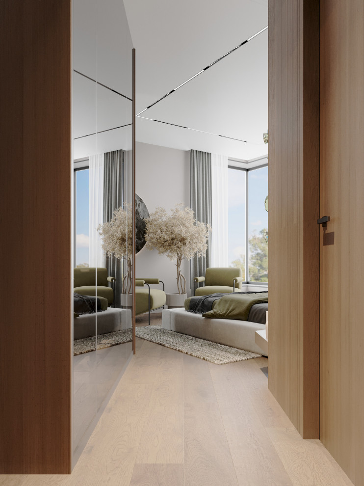 Загорожный Дом Мастер спальня