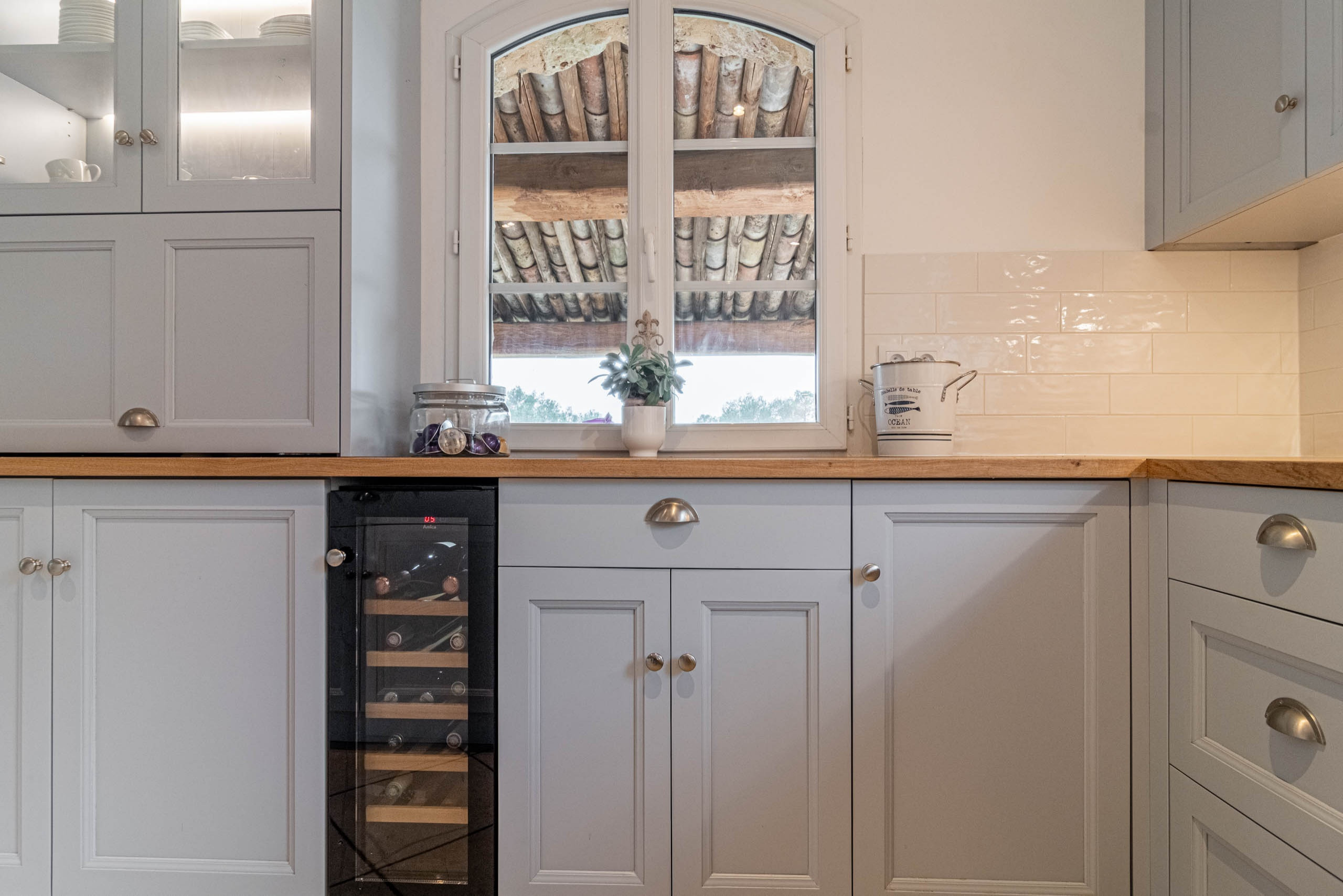 Création d'une cuisine de 50m² en bois