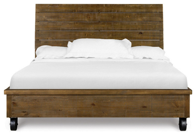Magnussen River Ridge Queen Island Bed With Casters Panel Beds By Warehouse Direct Usa Magnussen River Ridge Queen Island Bed, Queen Bed On Casters