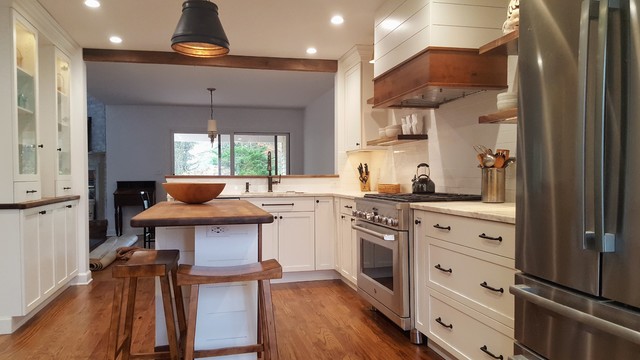 Urban Farmhouse Kitchen transitional-kitchen