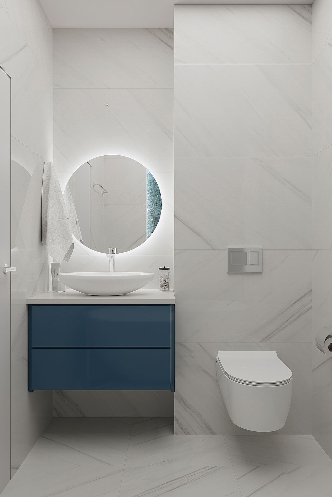 Двухуровневая квартира для молодой семьи