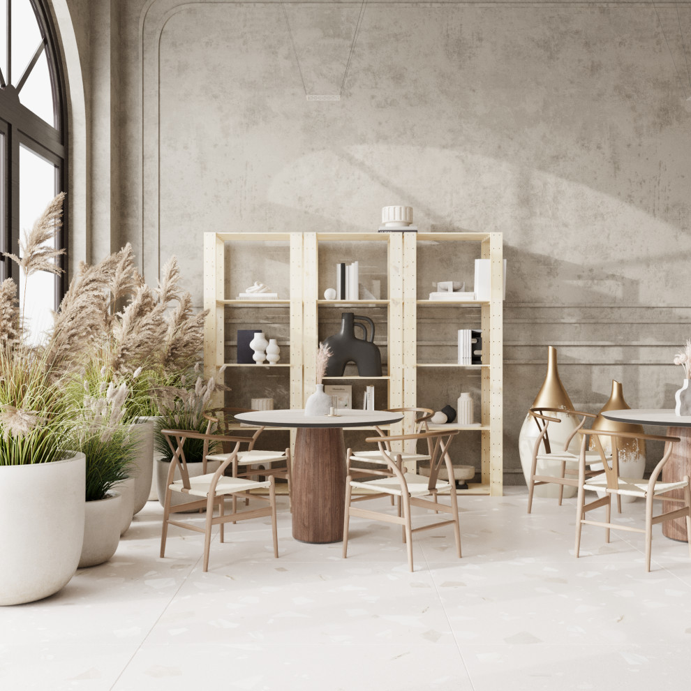 Стеллаж деревянный БОР 1 / Стеллажная система