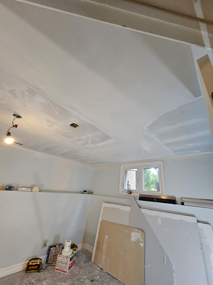Drywall Ceilings & Interior basement painting. (Guelph)