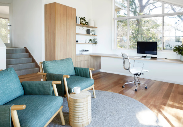Multi-function Living contemporary-arbetsrum