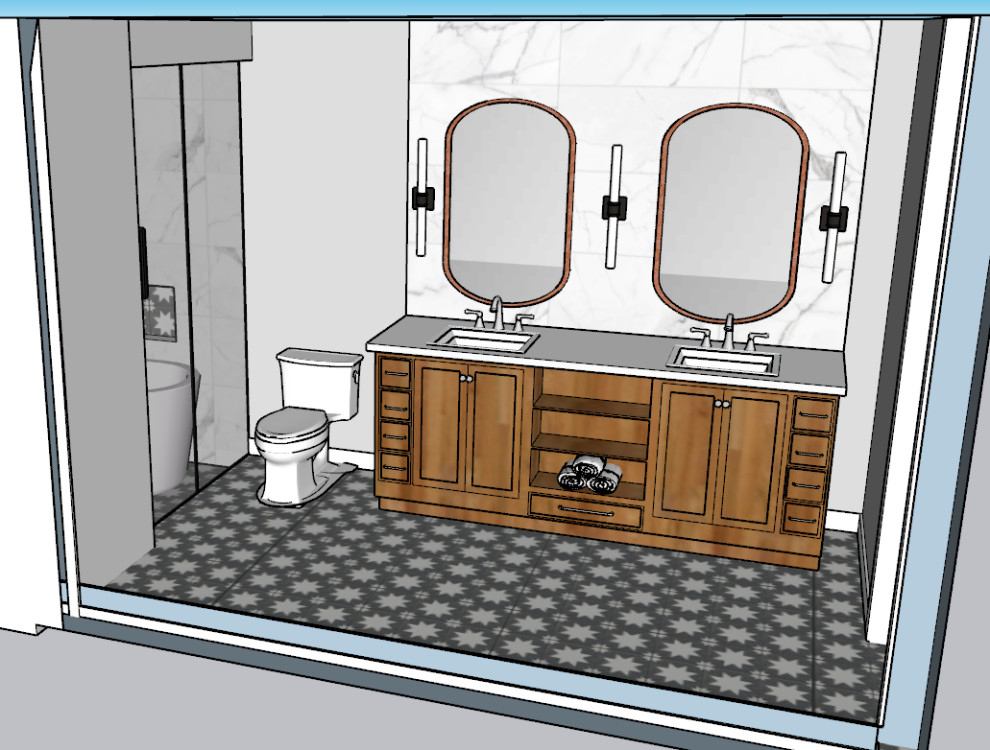 West Portland Guest Bath