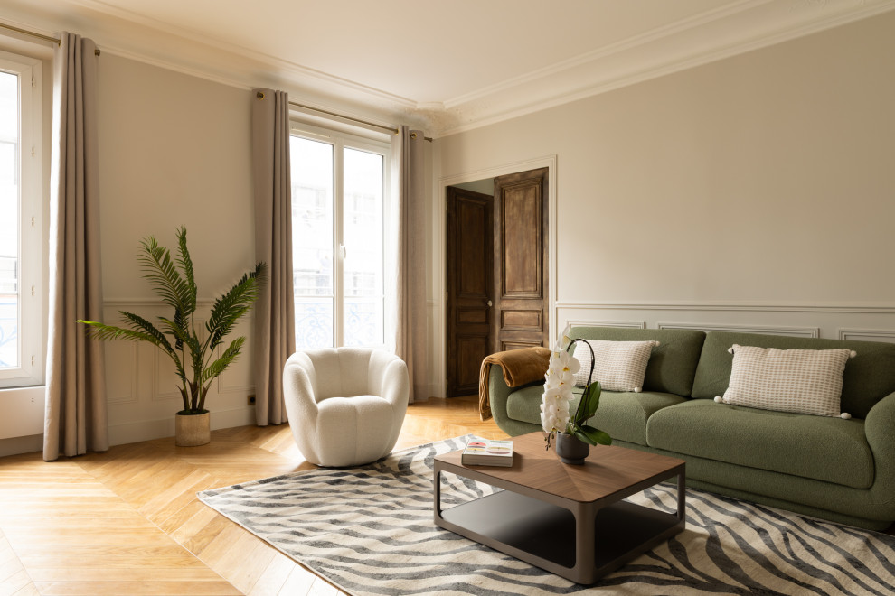 Rénovation d'appartement haussmannien de 115m²