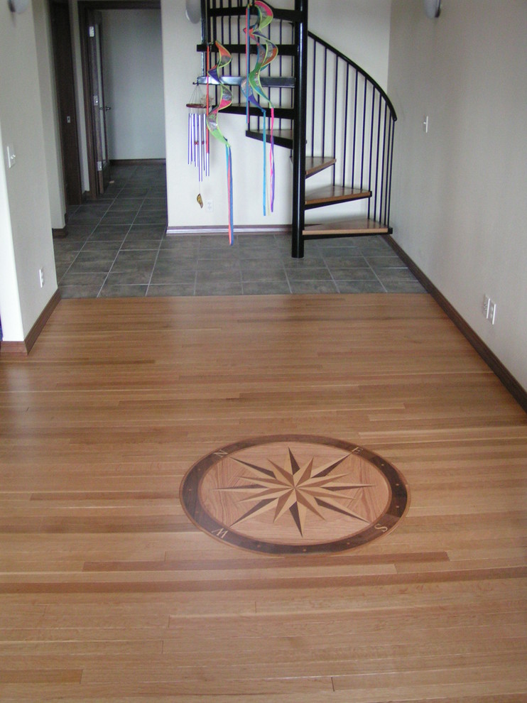 Inspiration for a transitional dining room remodel in Seattle