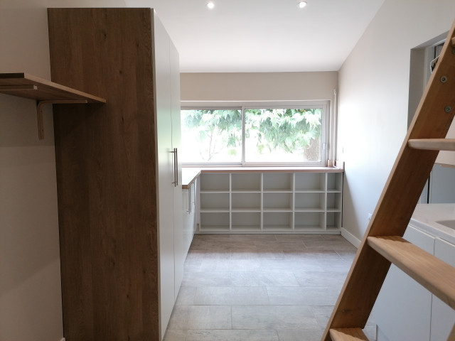 R&eacute;novation d'une buanderie scandinavo-lavanderia