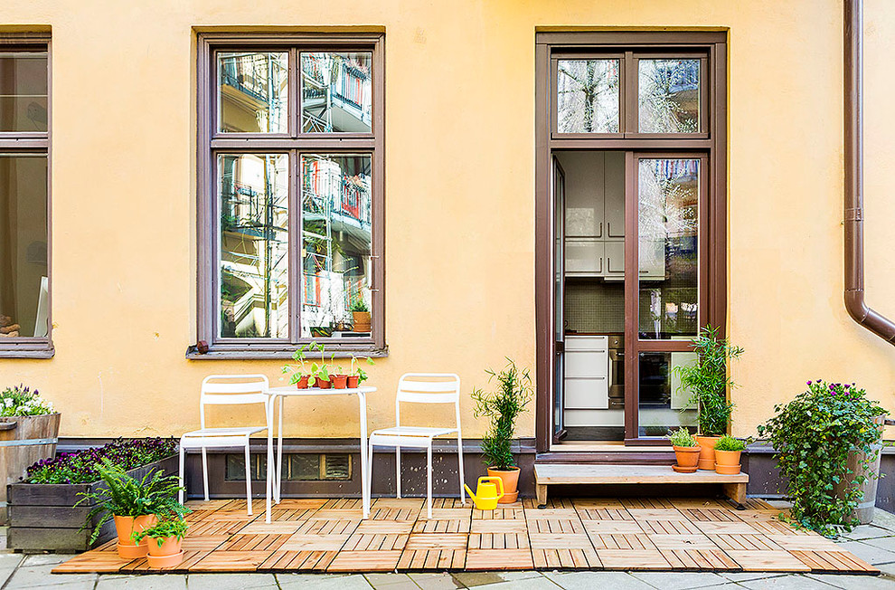 Inspiration for a scandinavian patio in Stockholm.