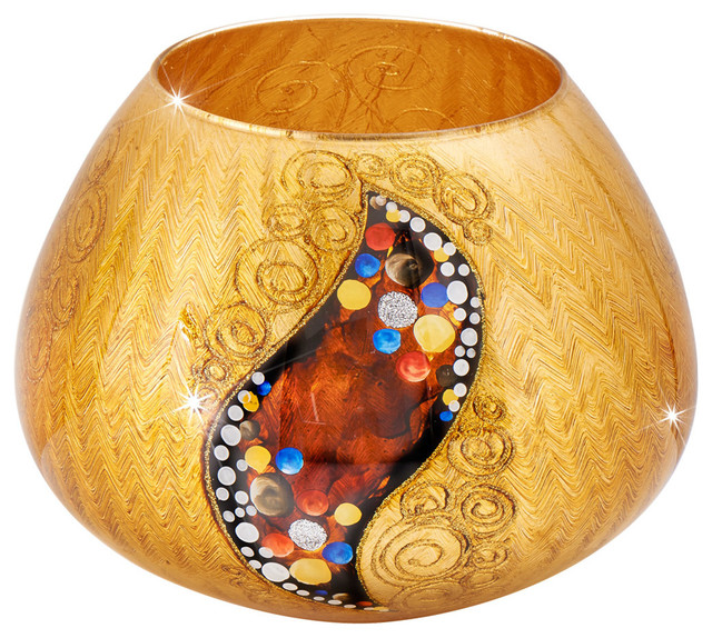 Kiss Amphora Egg Vase Eclectic Vases By Kolarz