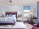 Transitional Bedroom by Laura Lee Home