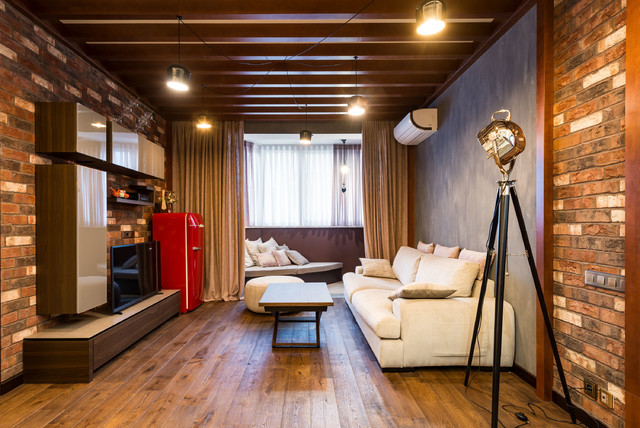 Хотим Loft industrial-living-room