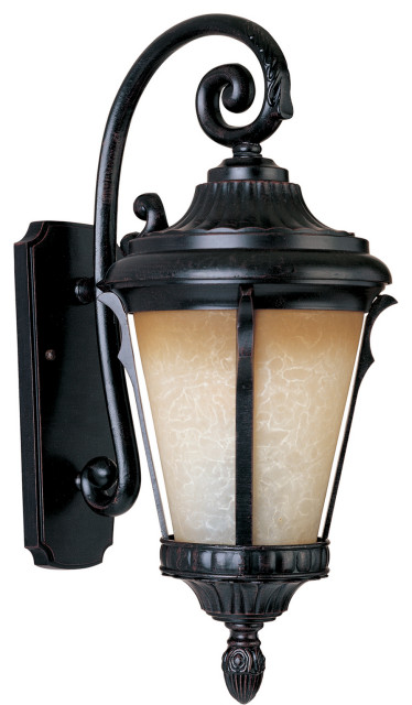 Maxim Lighting 65014LTES Odessa-9W 1 LED Outdoor Wall Lantern-9 Inches wide by 2