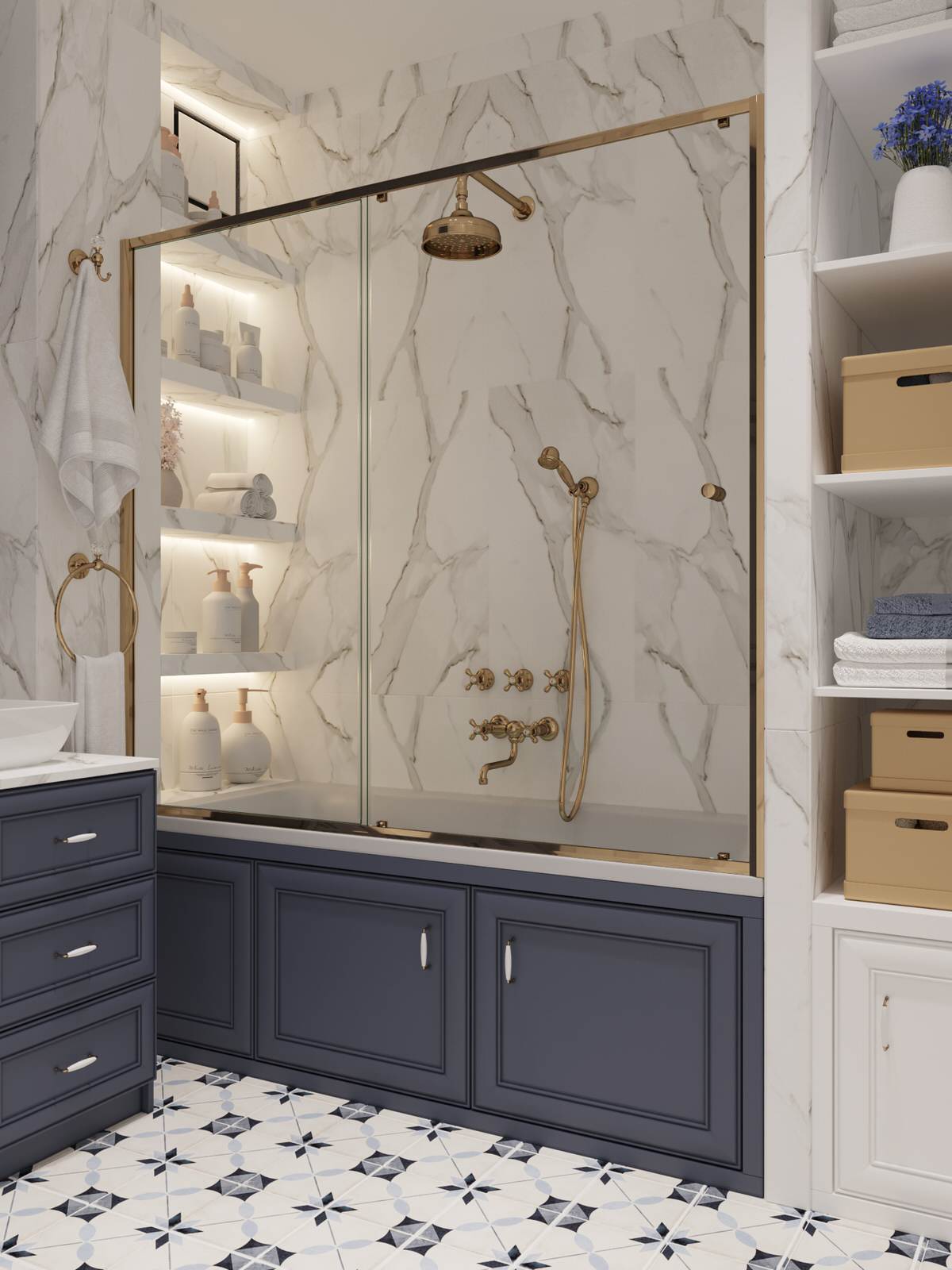 Санузел в трешке