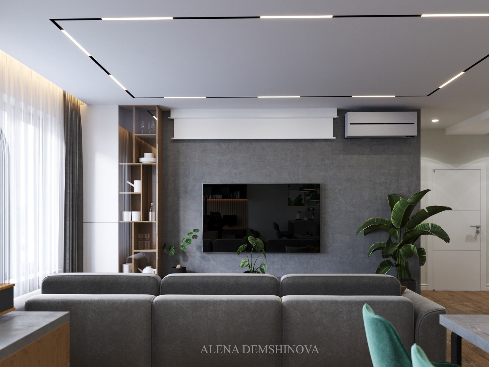 Квартира для молодой пары и их котиков