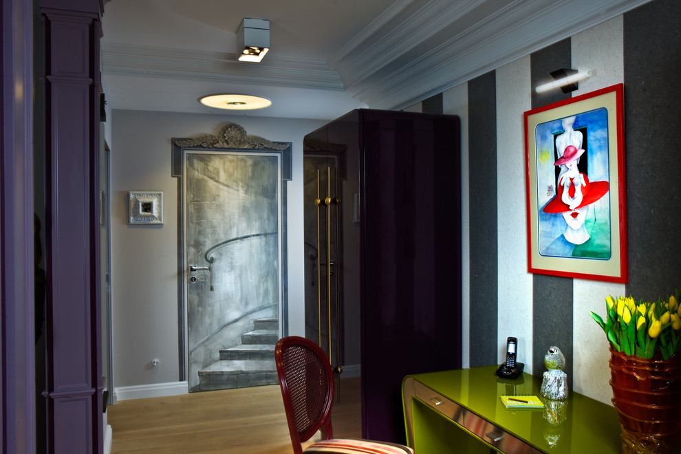 Яркая насыщенная квартира