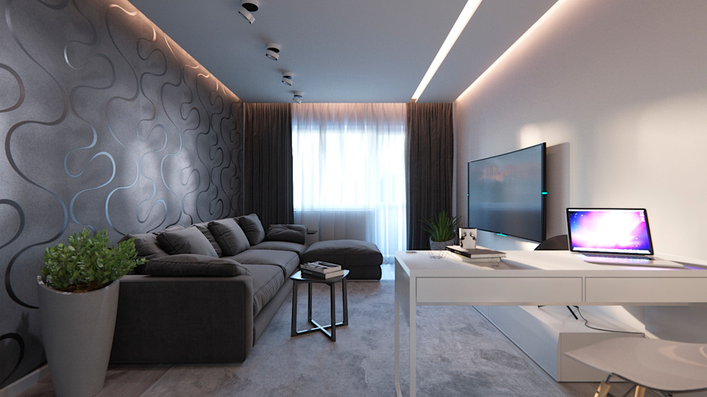 Современный интерьер в типовой квартире