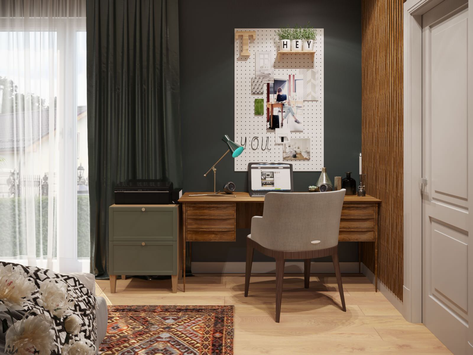 интерьер коттеджа в Подмосковье