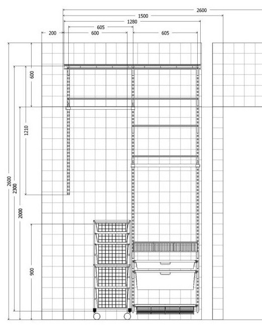 Маленькие гардеробные. Выпуск 2.