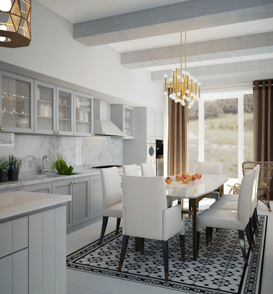 Проект двухэтажного загородного дома