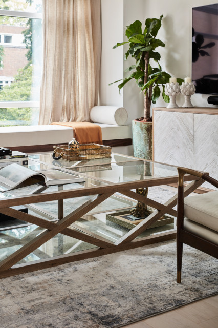 Woodford Square transitional-living-room