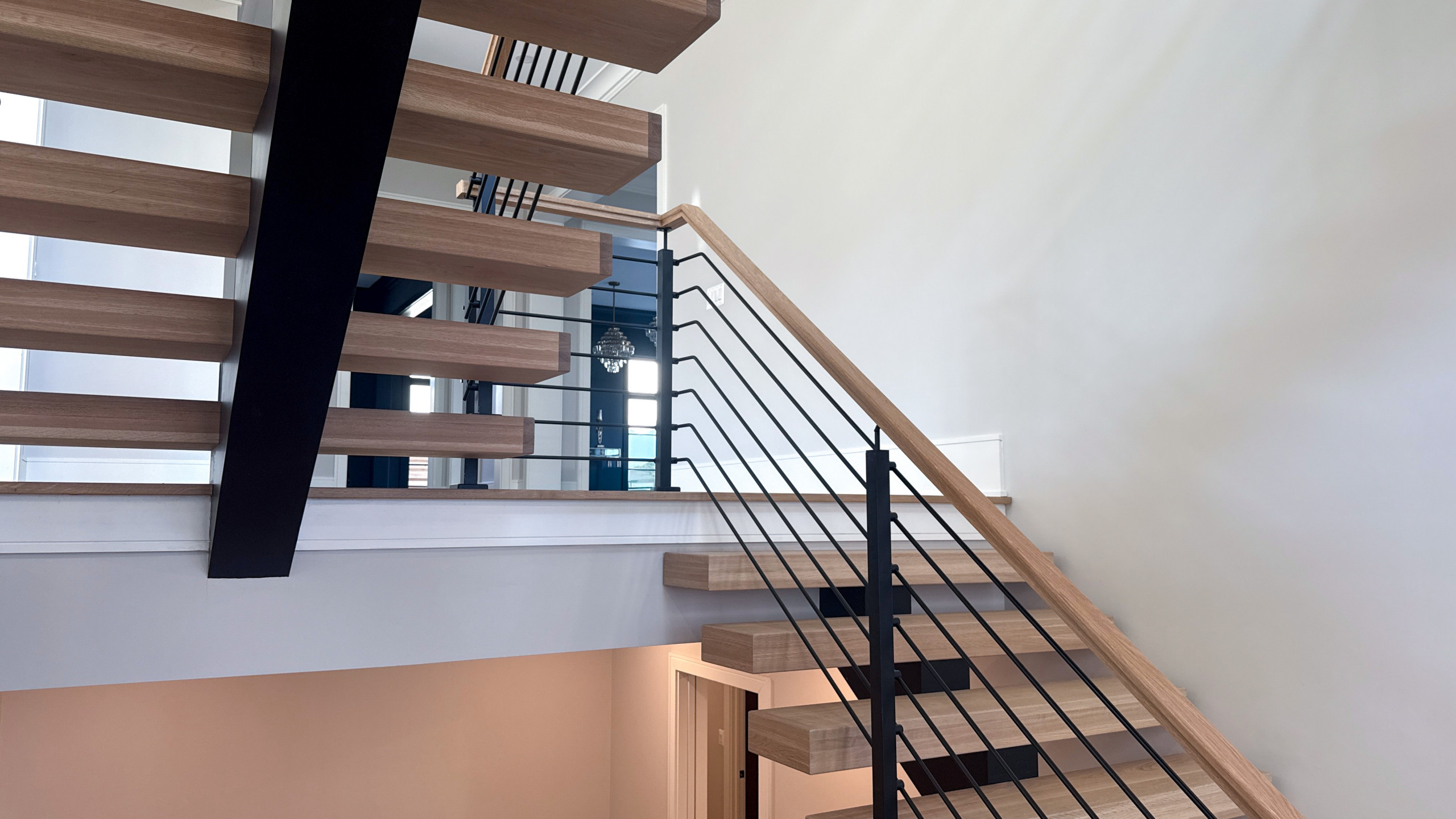 Project #147 | Modern Staircase with Seattle Style Stringer