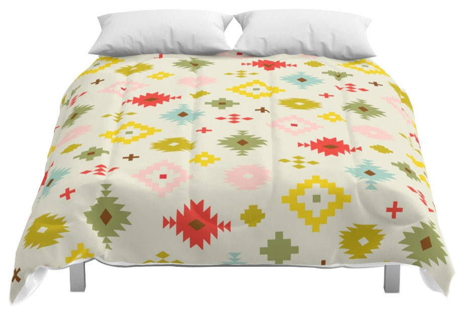 Society6 Mod Tribal Pattern Comforter Southwestern Comforters