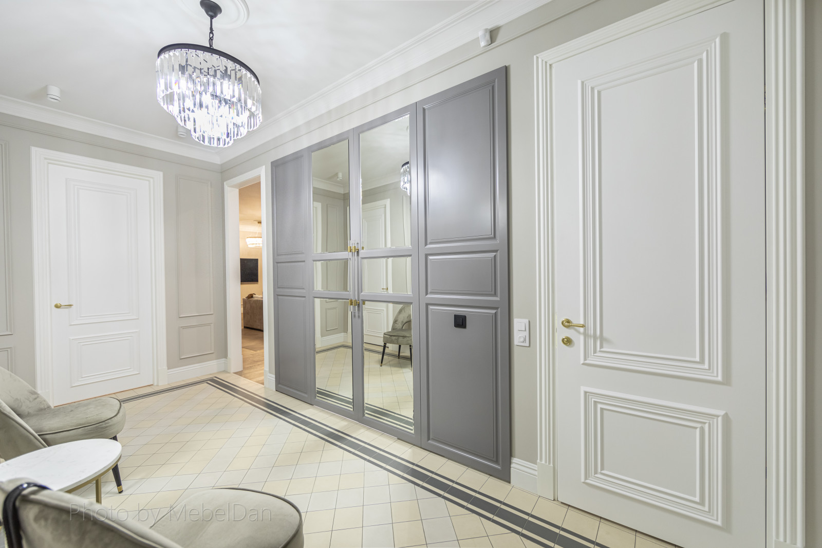 Добротная и умеренная классика на площади 160м2