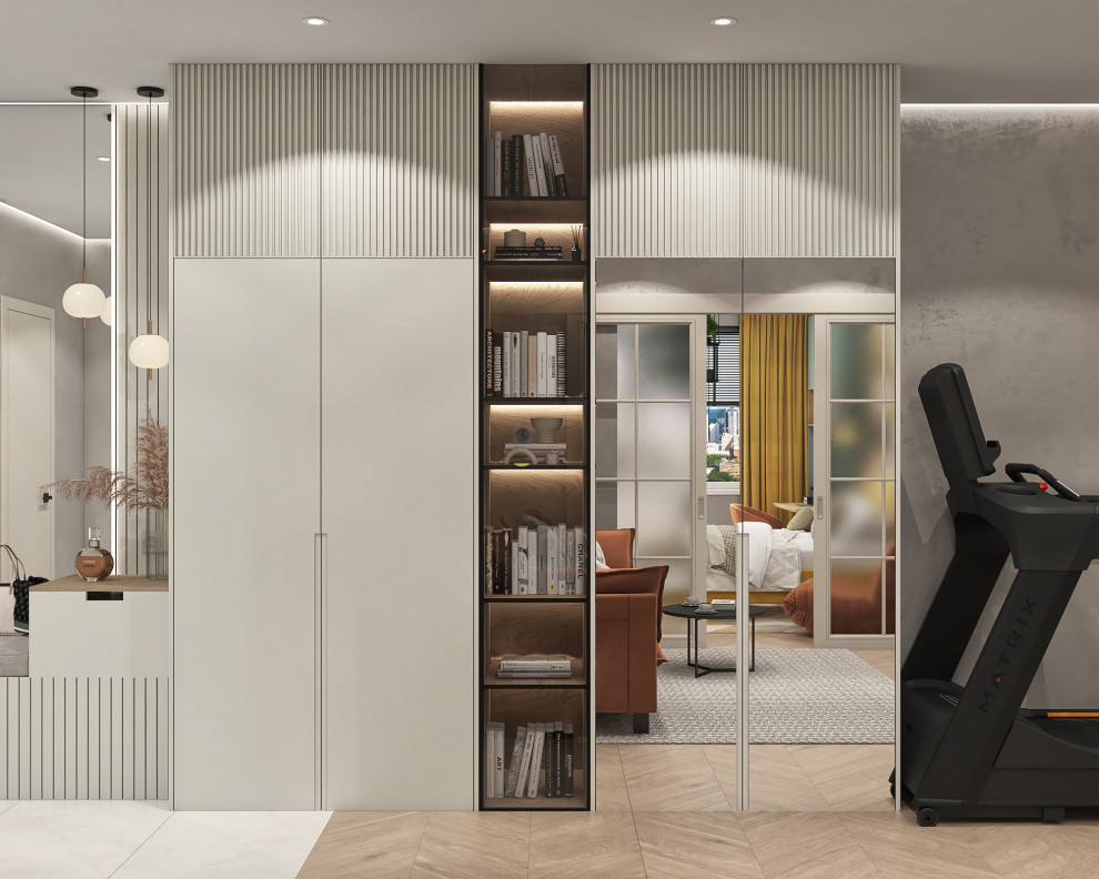 Яркая и спортивная квартира