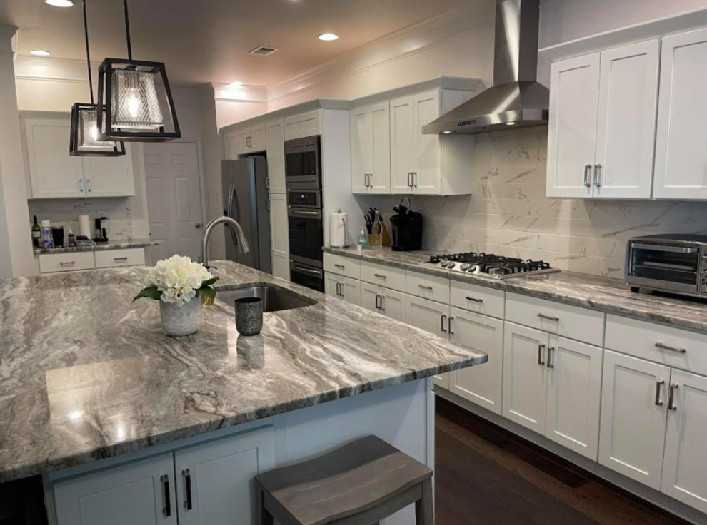A modern kitchen