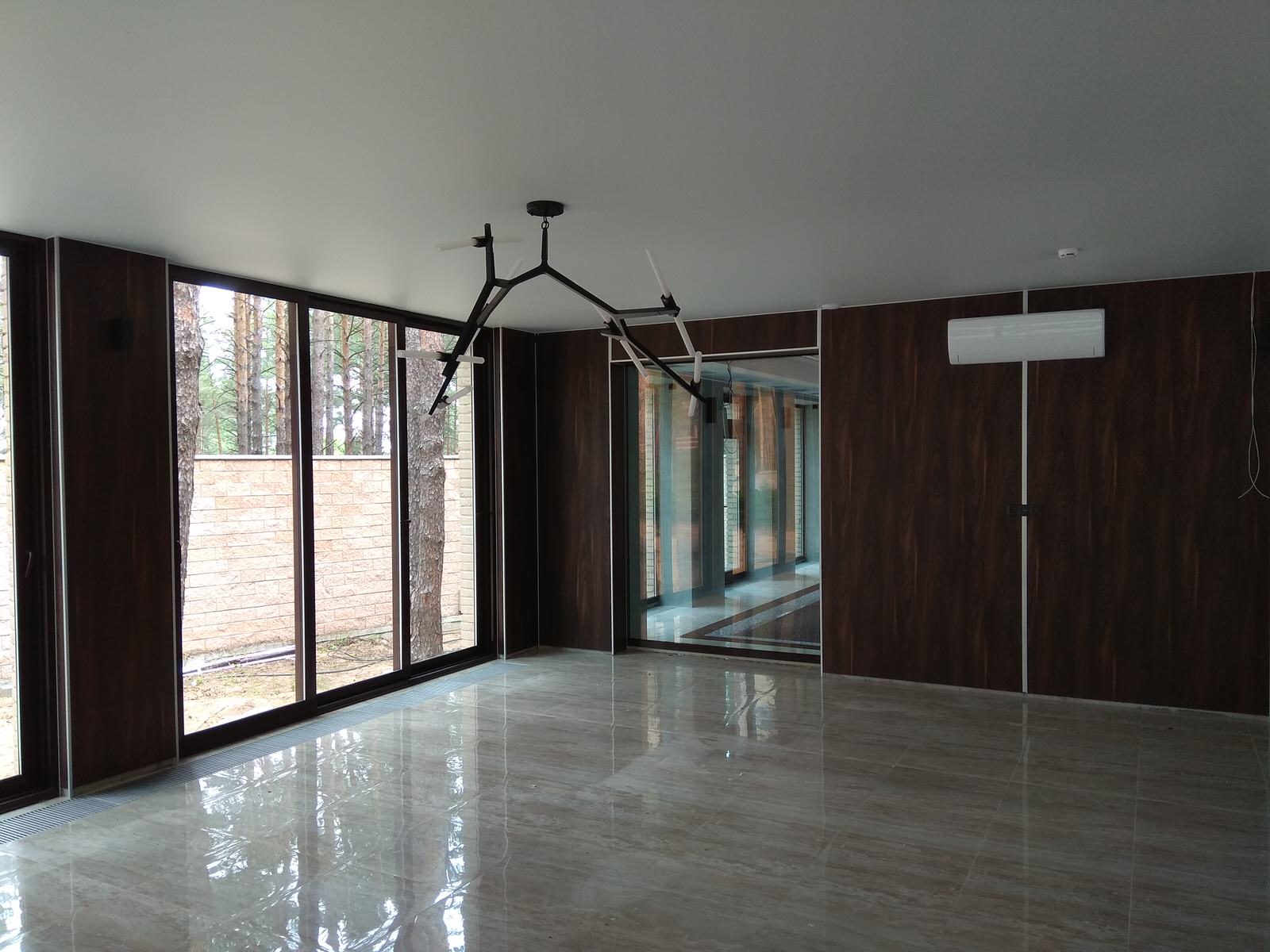 Отделка новой веранды