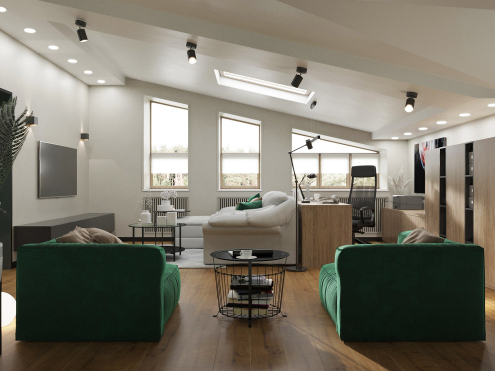 Коттедж 4 этажа