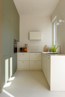 Cucina moderna con un tocco rustico - Il bianco ed il legno sono una scelta  vincente per chi vuo…