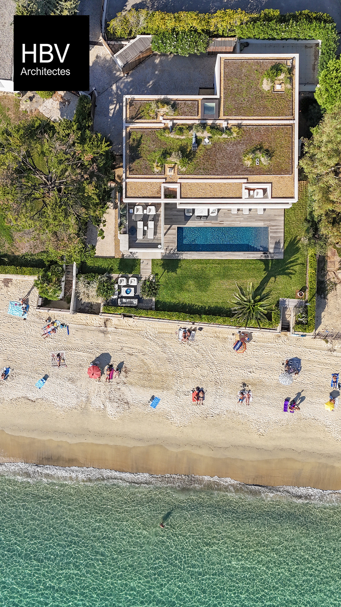 Villa sur la plage