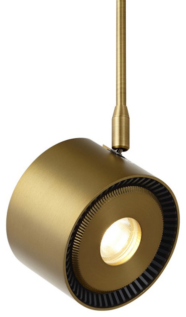 Tech Lighting MO-Iso Head 930K 30"12", Aged Brass-LED 700MOISO9303012R-LED